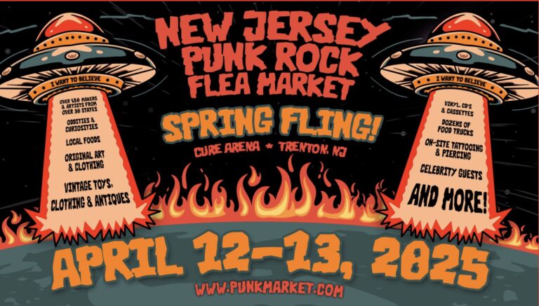 NJ Punk Rock Flea Market Kicks Off “NJ 2025 World Tour” This Weekend